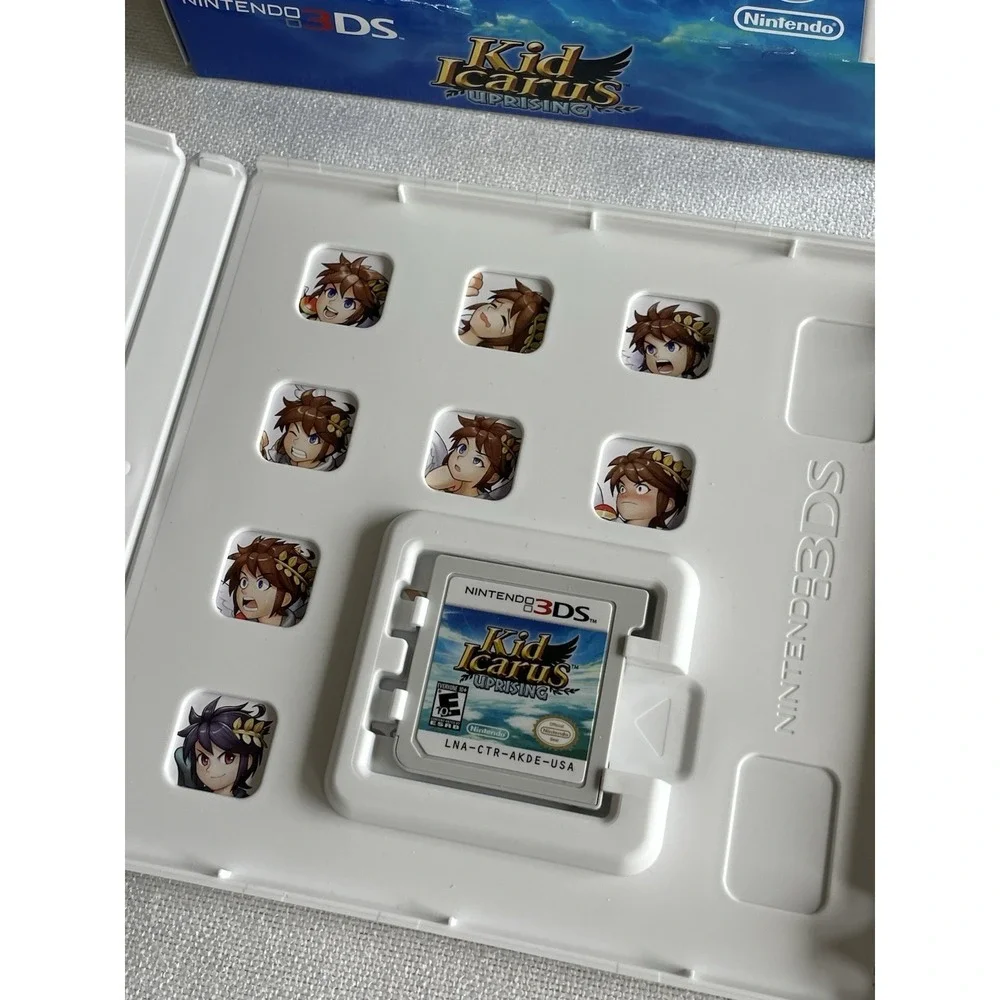 Kid Icarus: Uprising Nintendo 3DS Big Box Game Cartridge Manual No Stand 2012